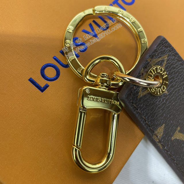 LOUIS VUITTON專櫃新款包包 路易威登ENCHAPPES鑰匙扣 LV老花包飾  ydh4060